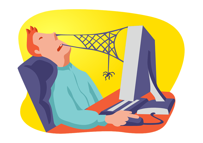 Недостаток вовлеченности на работе